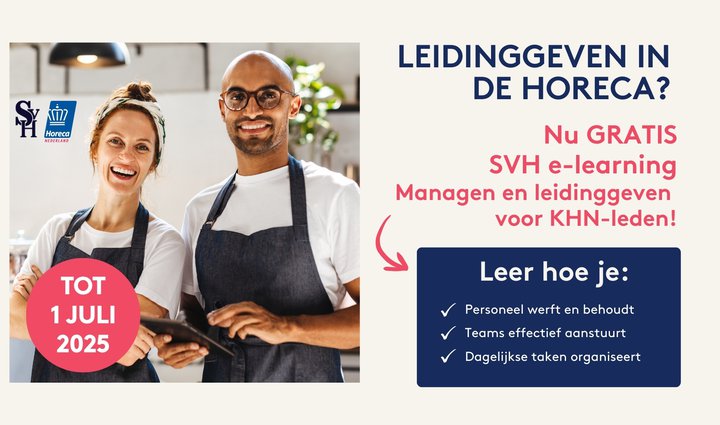 Tot 1 juli: Gratis SVH e-learning Managen en leidinggeven voor KHN-leden