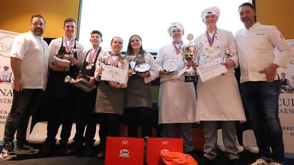Daan en Lars van Hubertus & Berkhoff beste kookteam landelijke Culinaire Vakwedstrijd 2023